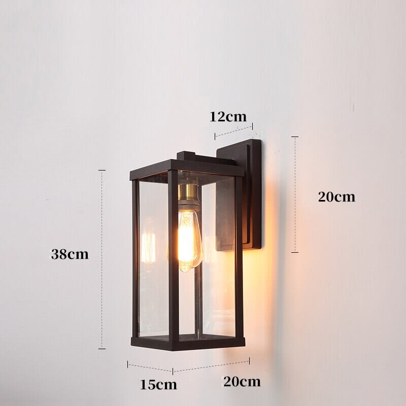 Zahid Bulb Outdoor Wall Lamps