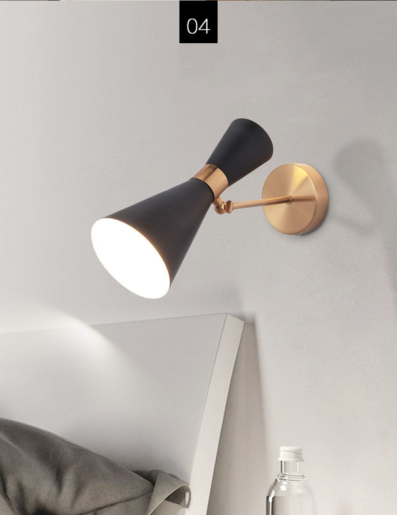 IIS Nara Nordic Home Living Lumină de Perete pentru Noptieră Minimalistă