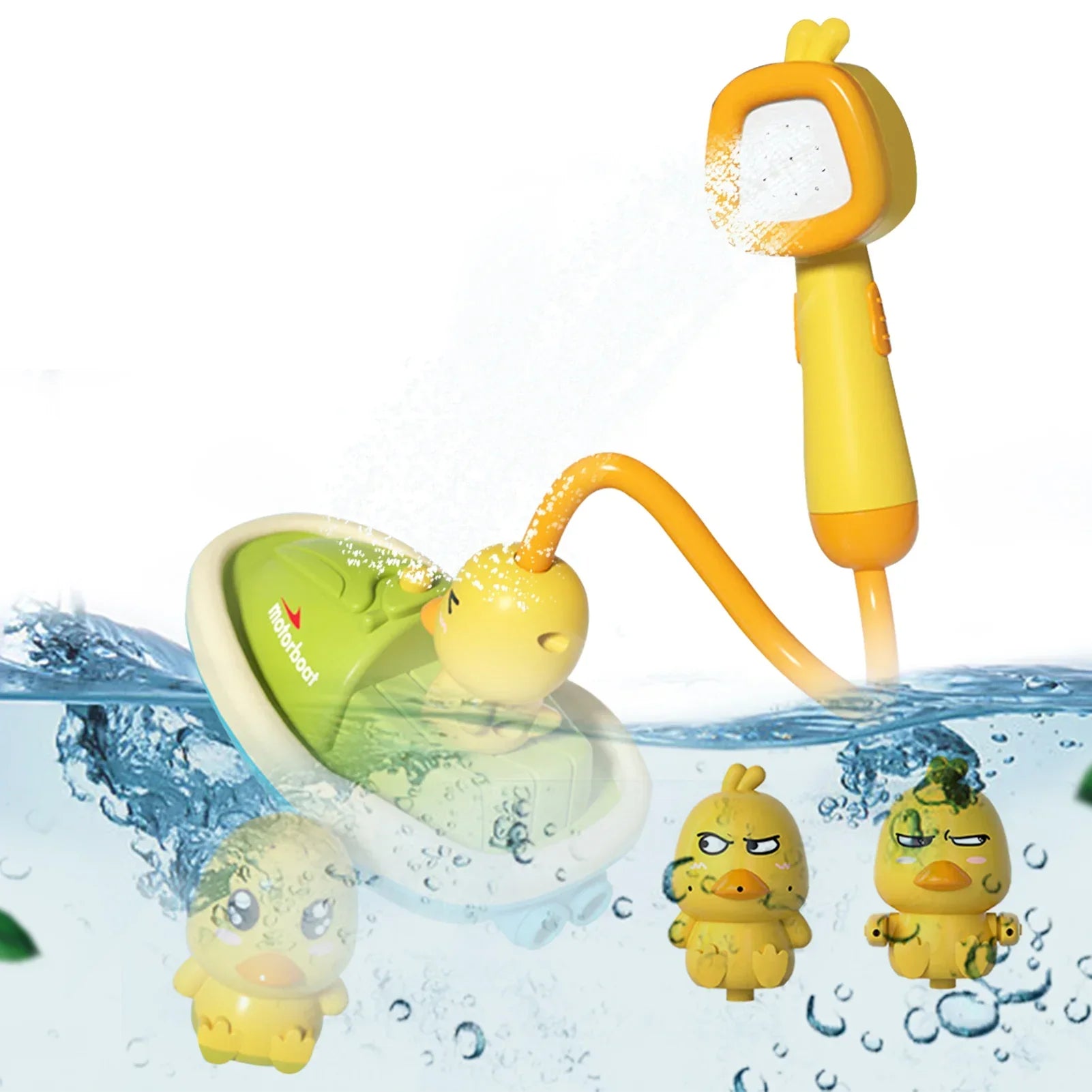 Electric Little Yellow Duck Bath Toy