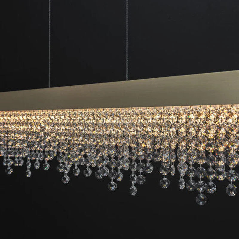 Zara Crystal Rectangle Chandelier