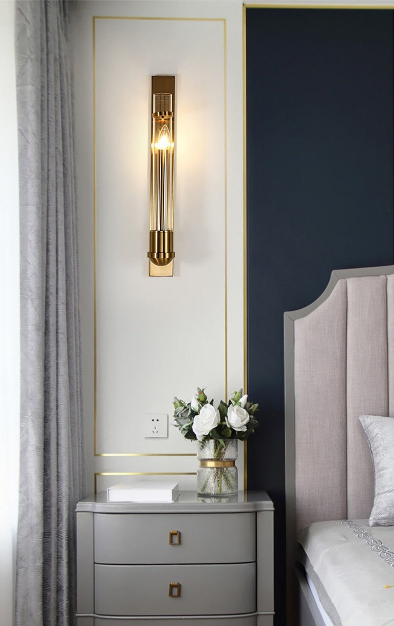 WIN Modern Led American Style Wall Lamp Luxury Golden Light