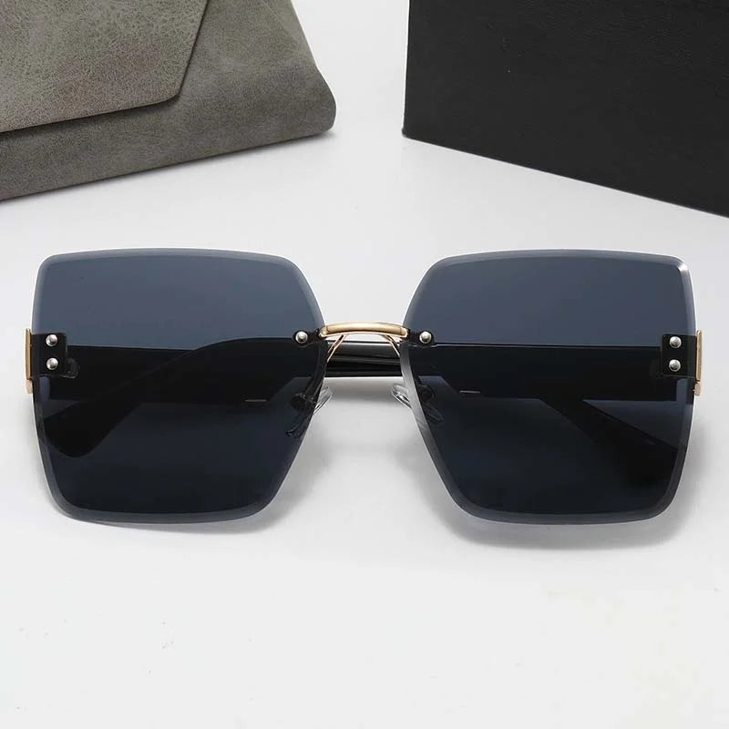 René Rimless Sunglasses - UV400