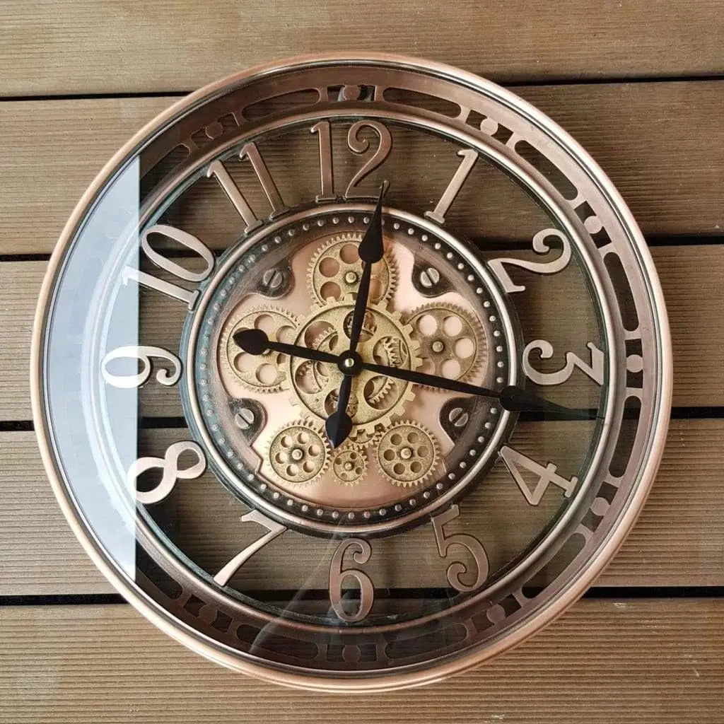 CopperTime - Horloge murale de bureau antique