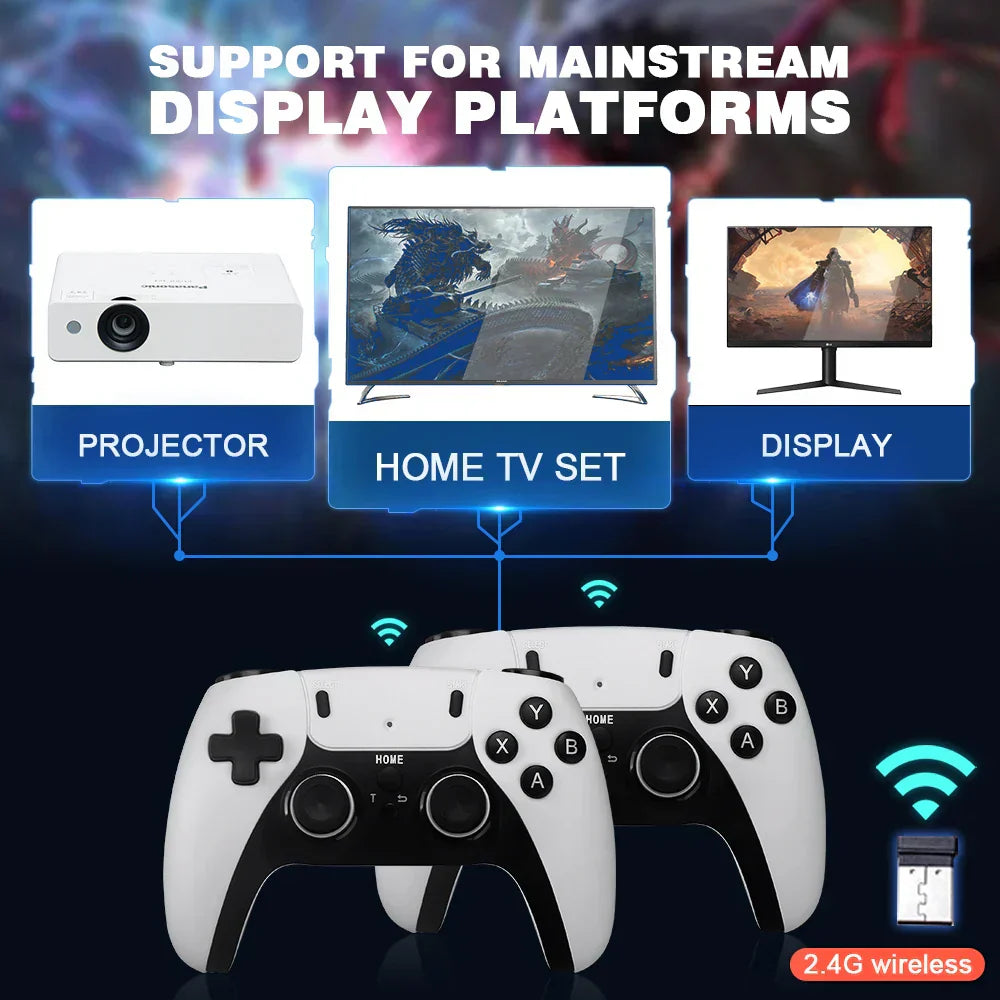 Game Stick™ 4k PRO + 2 controlere PS5