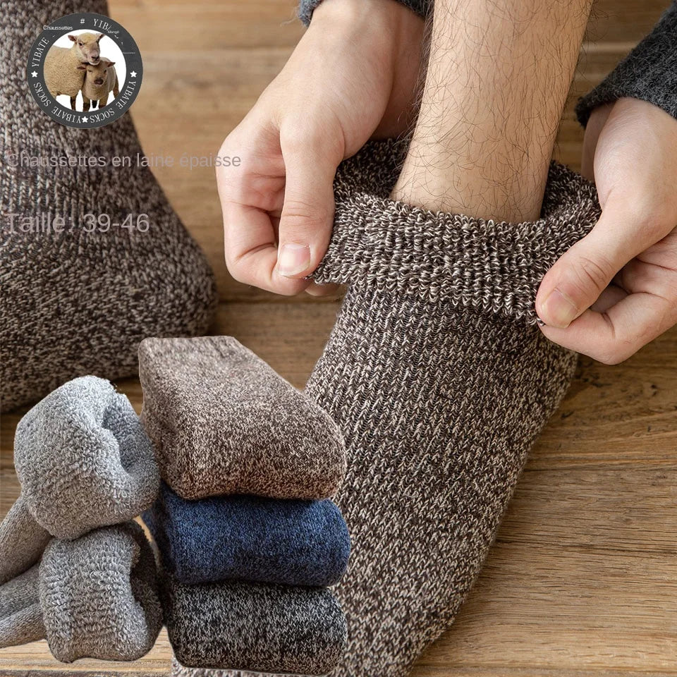 100% Wol Merino Warmte Pro: Premium dikke wollen wintersokken voor heren