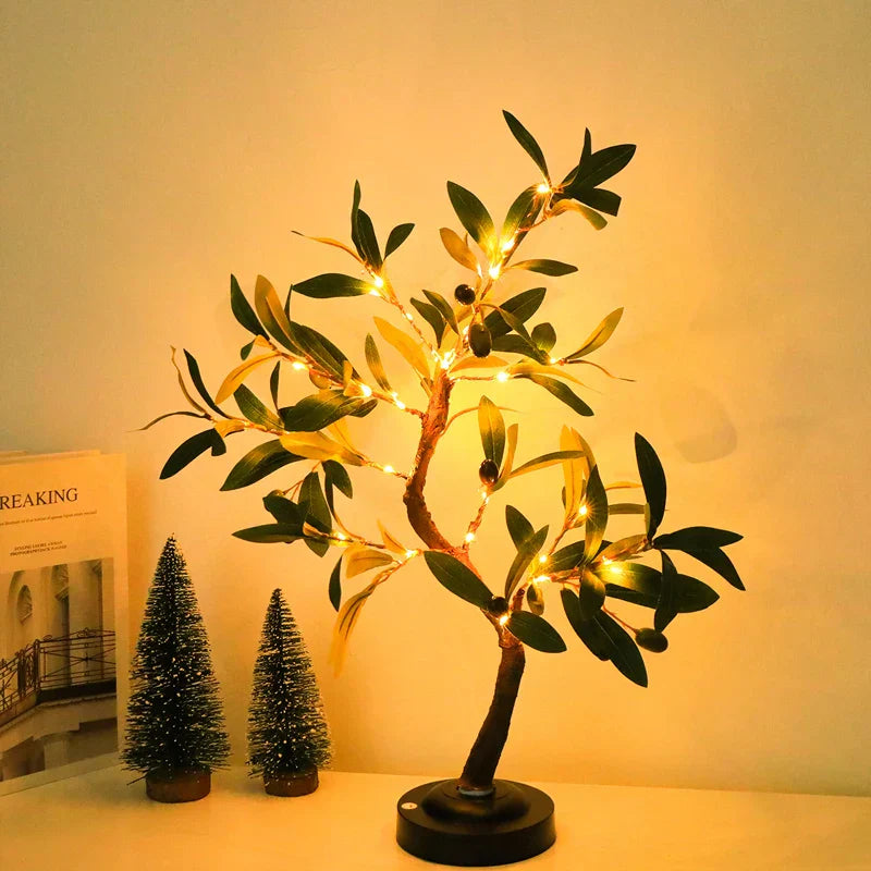 TreeGlam - LED Lamp Boom op Batterij voor Decoratie