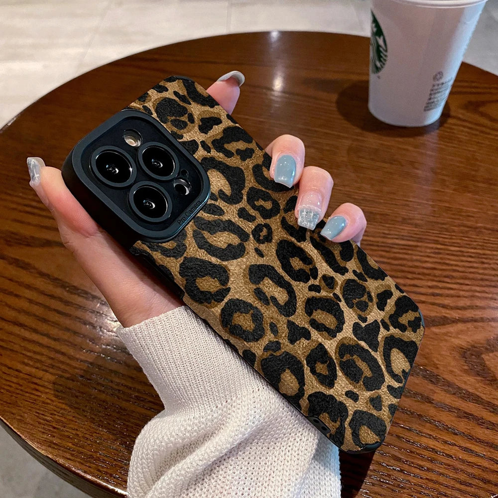 Capa de iPhone Clássica de Leopardo