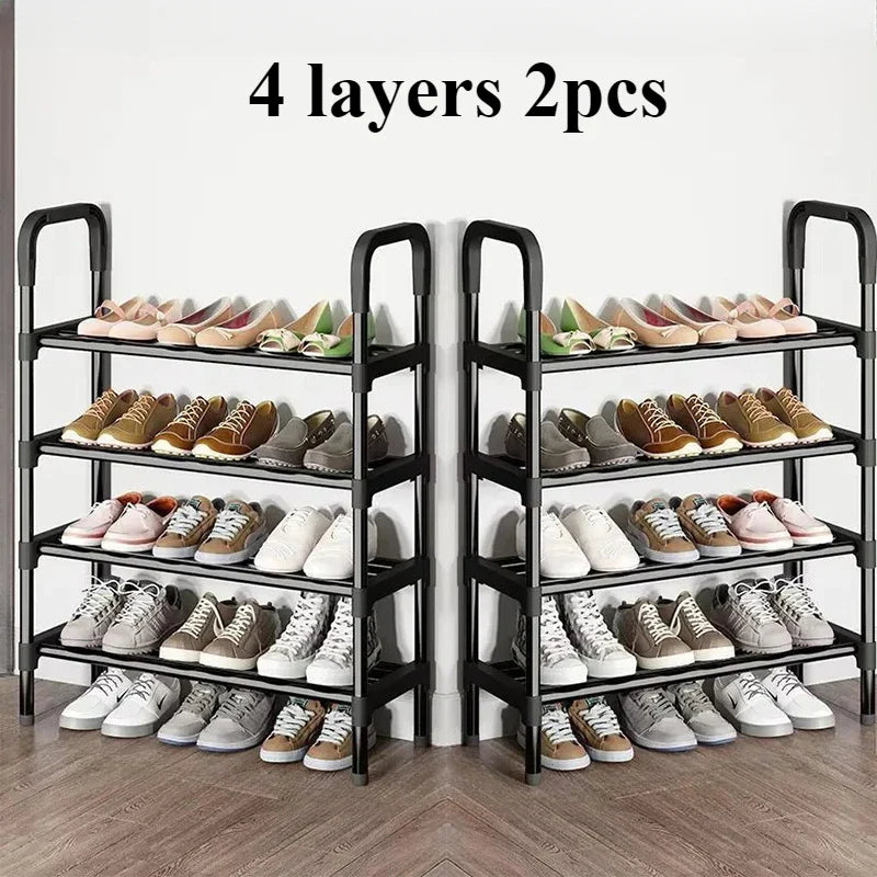 Sara 5-Tier Metal Shoe Rack – Space-Saving, Sturdy & Stylish Organizer