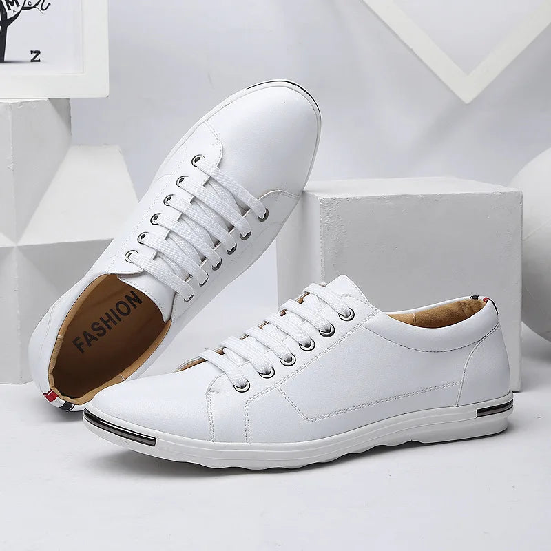 Swettenham sneakers i ruskind