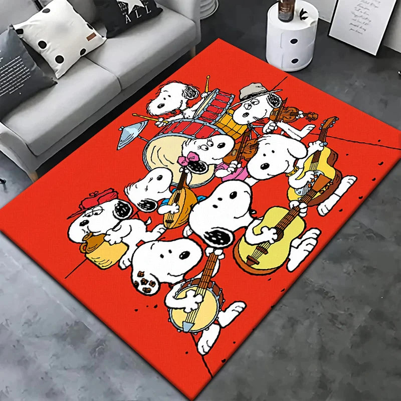 Tapis imprimé grand format Winnie HD Cartoon – Décor intérieur et extérieur