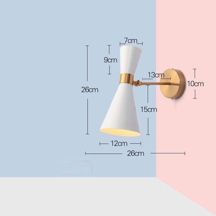 IIS Nara Nordic Home Living Lumină de Perete pentru Noptieră Minimalistă