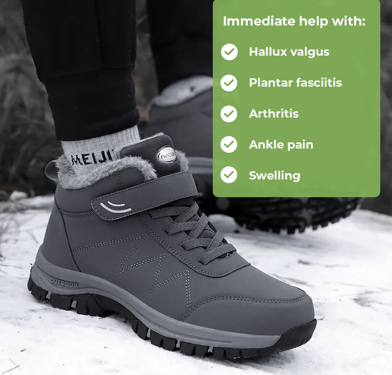 ORTHOBOOTS Pro® - Ghete ergonomice de iarnă - ameliorarea durerii și încălzire