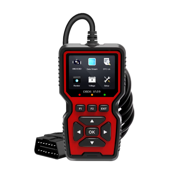 Scanner OBD2 Date Live – Instrument Profesional de Citire a Codurilor de Diagnostic OBDII pentru Lampa de Verificare a Motorului, Diagnostice Auto și Camioane