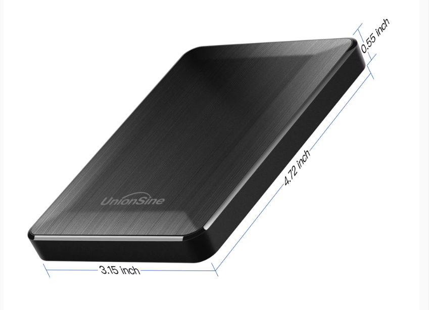 Discul extern portabil de 2.5" 250GB, 320GB, 500GB, 1TB, 2TB | Stocare USB 3.0 pentru PC, Mac, MacBook, Desktop