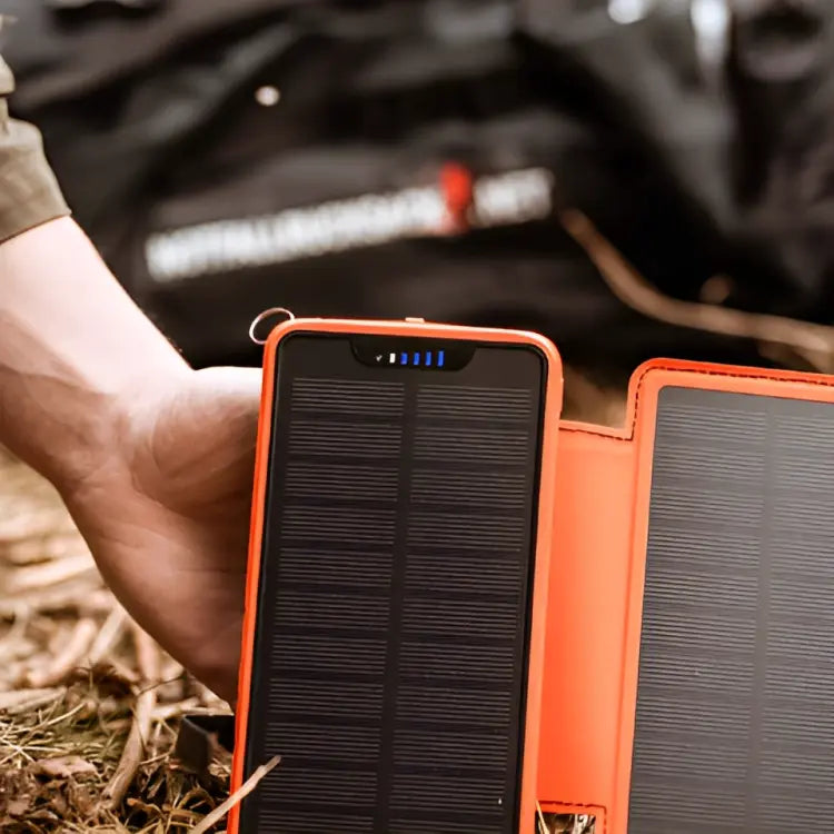 SolarCharge™ | High-Capacity Solar Power Bank for Ultimate Freedom