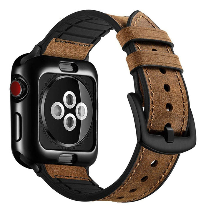 Bőr Luxus Óra Szíj az Apple Watch-hoz