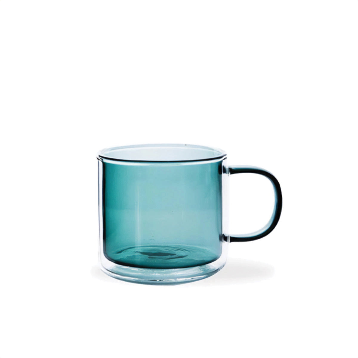 Amber Glass Mug - Holdbar, Varmeresistent Kaffe- og Te-kopp