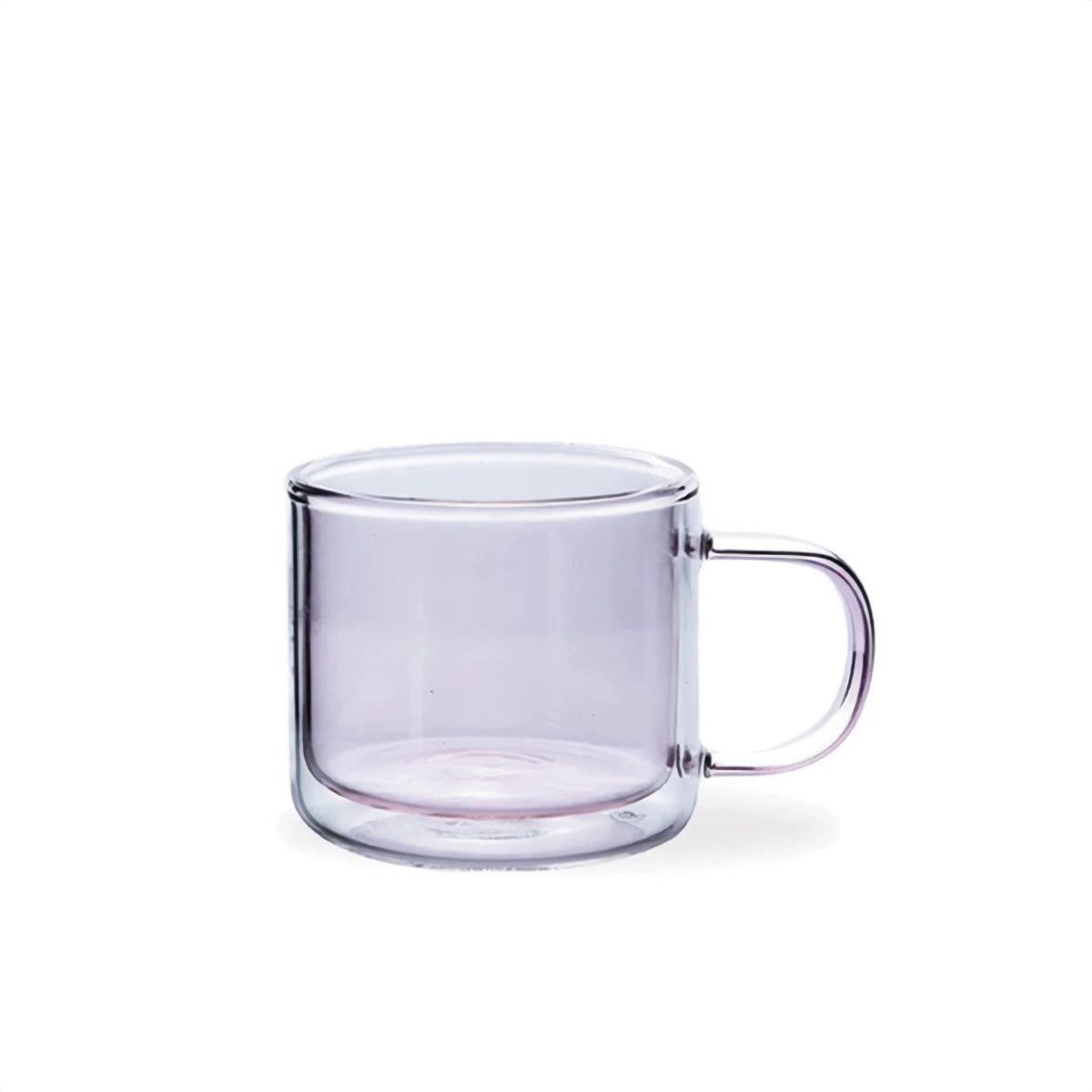 Amber Glass Mug - Holdbar, Varmeresistent Kaffe- og Te-kopp