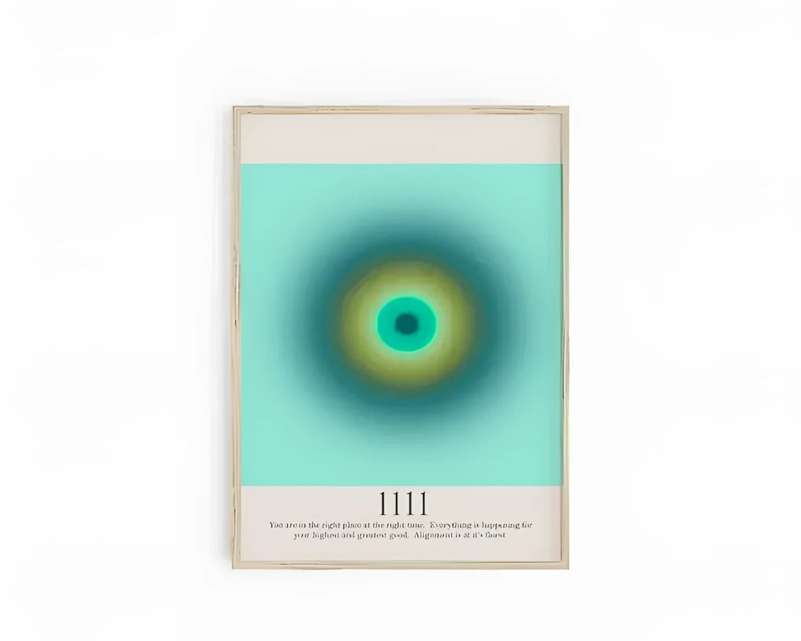 Engel Nummer 666 Poster: Spirituelles Erwachen & Meditationsdeko