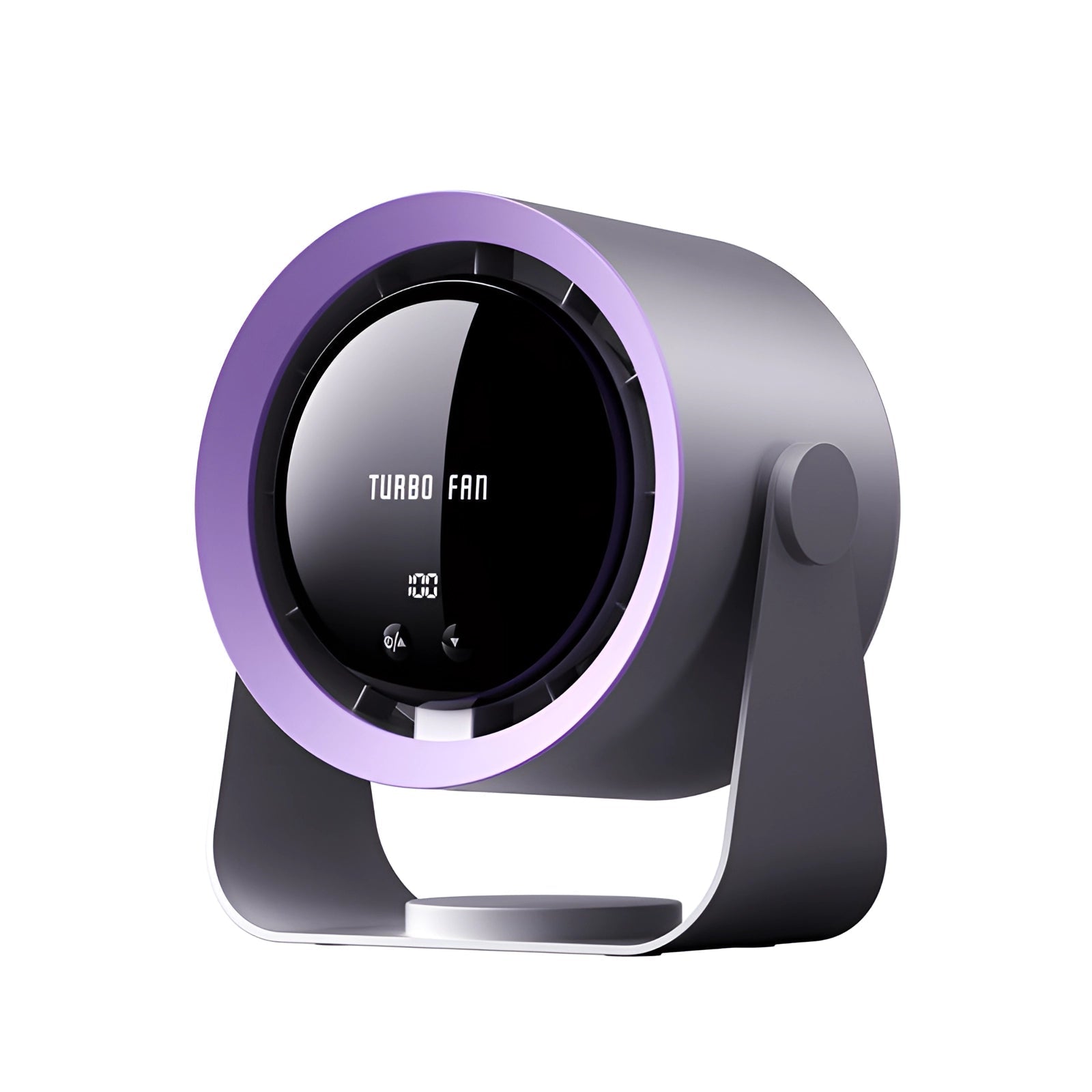 Bladeless Turbo Fan: Compact, Energy-Efficient with LED Display