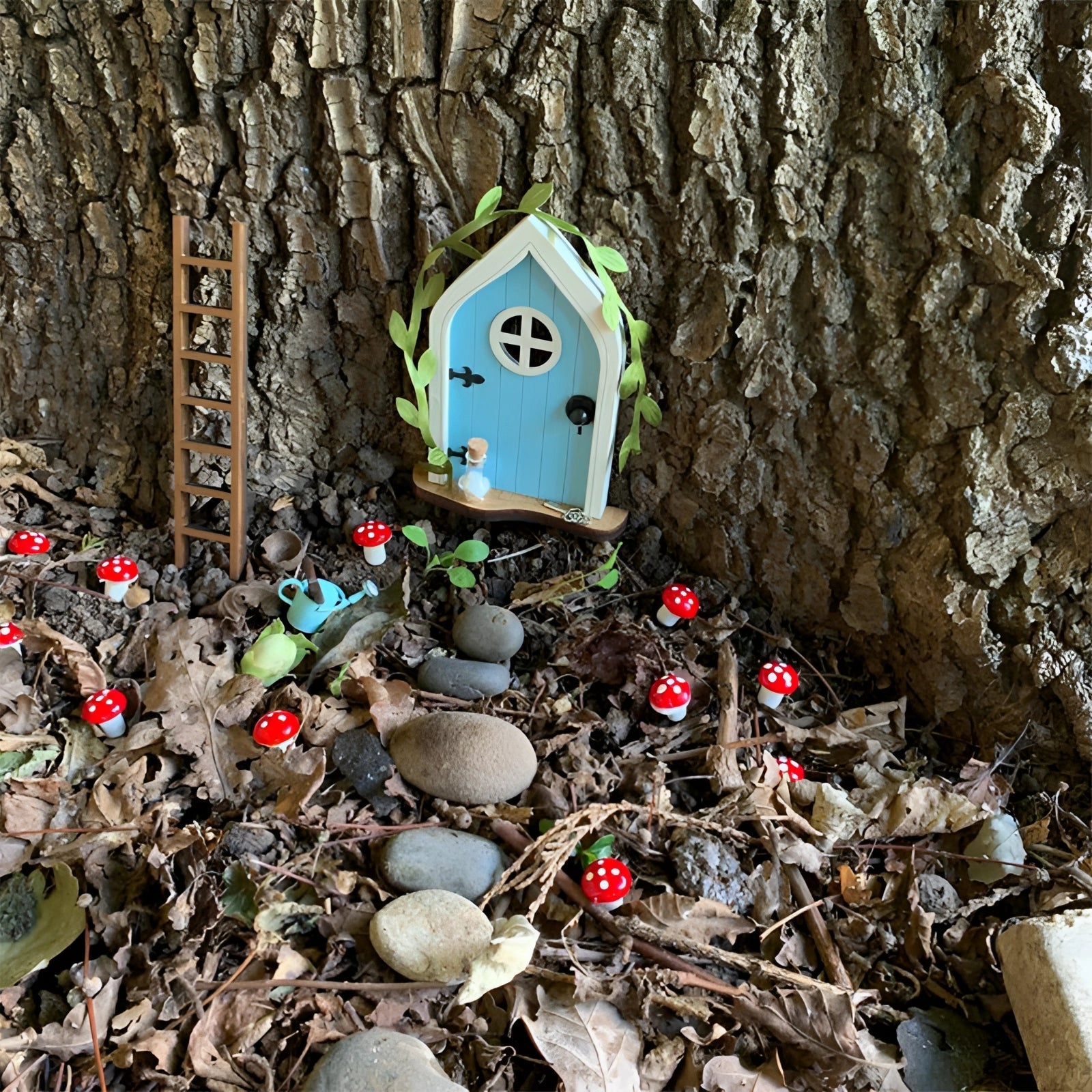 Fehage Dør - Miniatyr Fortryllet Tre Dekor & Tilbehør