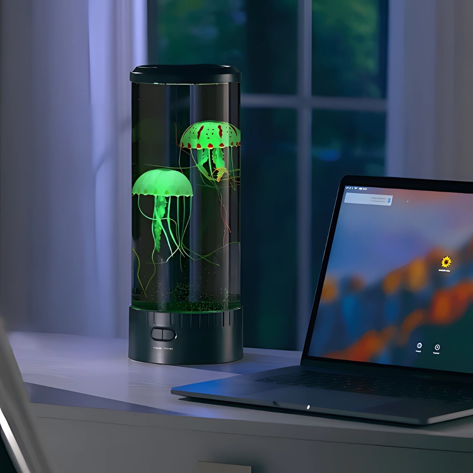 Lampada Medusa LED - Luce Notturna USB per Acquario e Illuminazione d'Ambiente