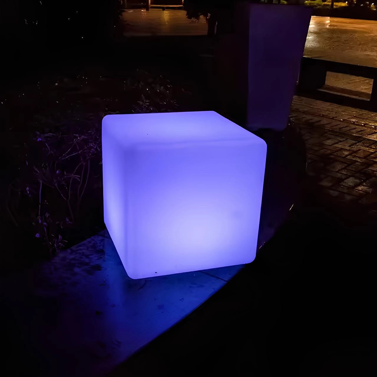 Oplaadbare Waterdichte LED Cube Lichten - Moderne Buitverlichting