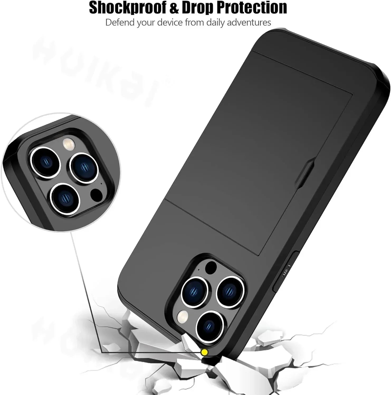 Shockproof iPhone Case: Raised Bezels, Durable Protection