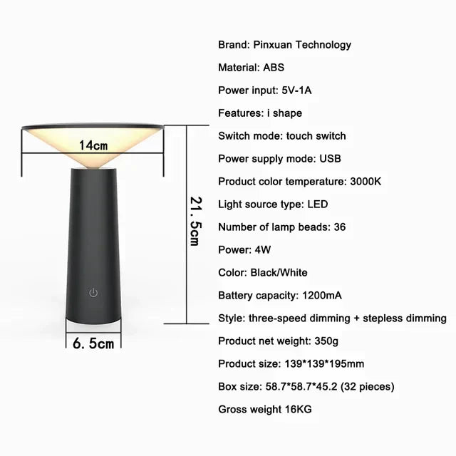 Remoteglo - Wireless Table Lamp