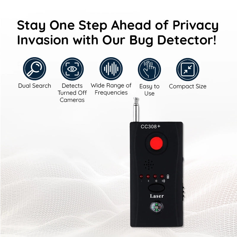 The Best Bug Detector - Hidden Camera and Microphones Detector