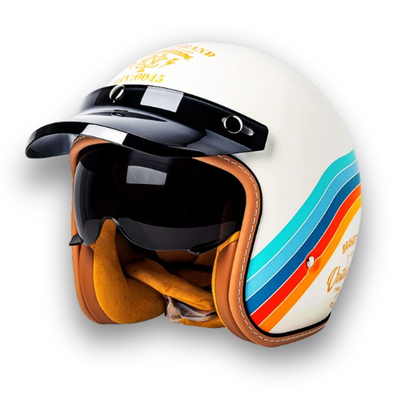 Casco da Moto Senza Tempo - Approvato DOT ed ECE