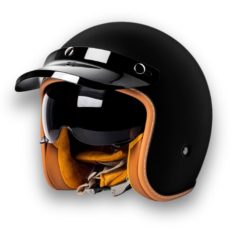 Timeless Motorcycle Helmet - DOT and ECE Approved