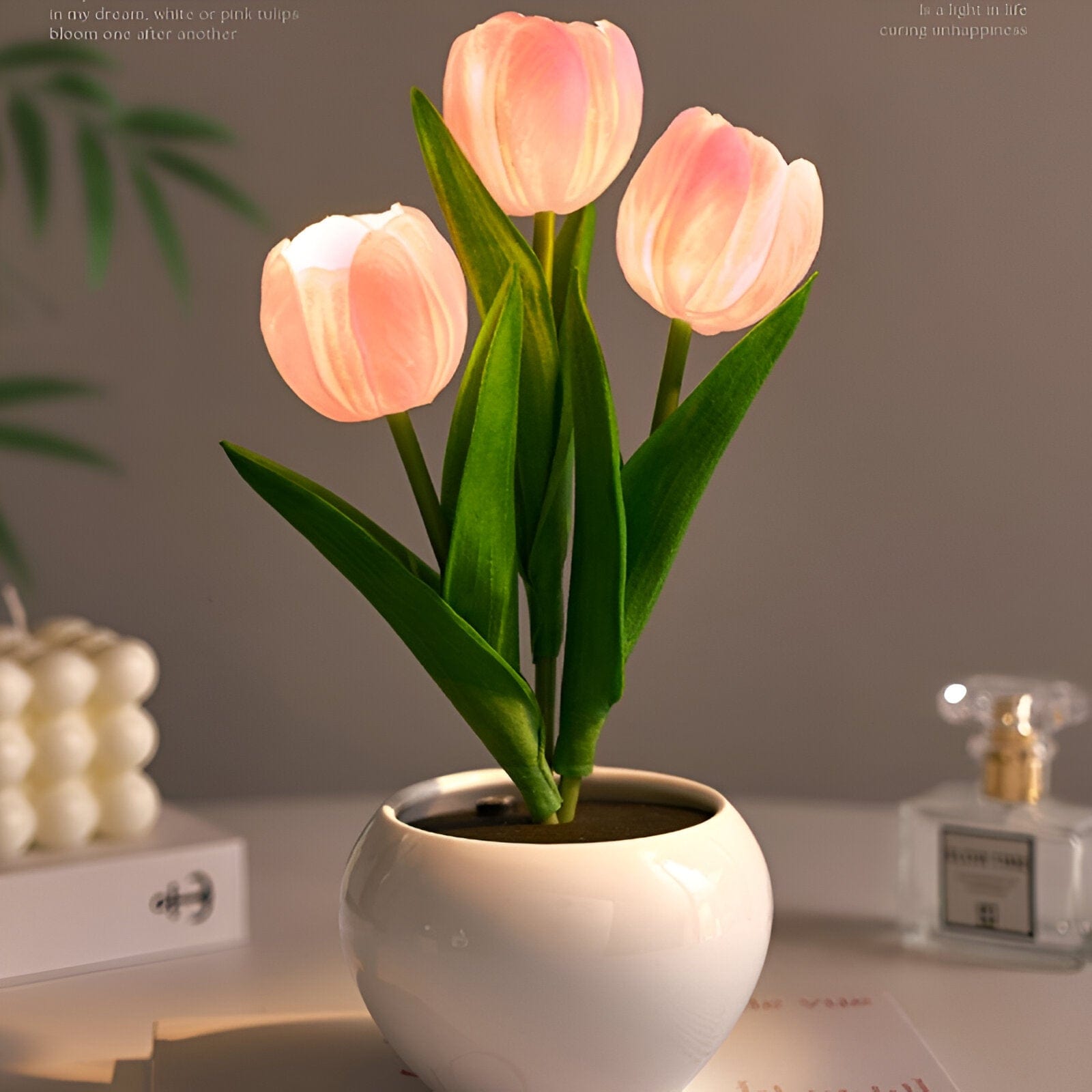 LED tulipánová noční lampička