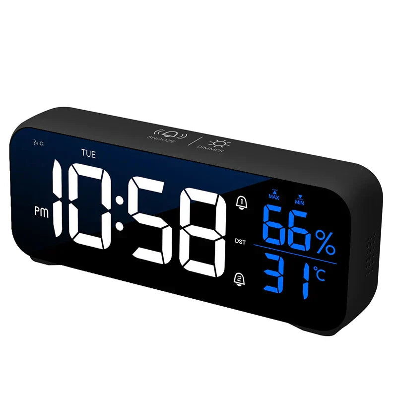 VibeClock – Musical Desk Clock with Alarm Function