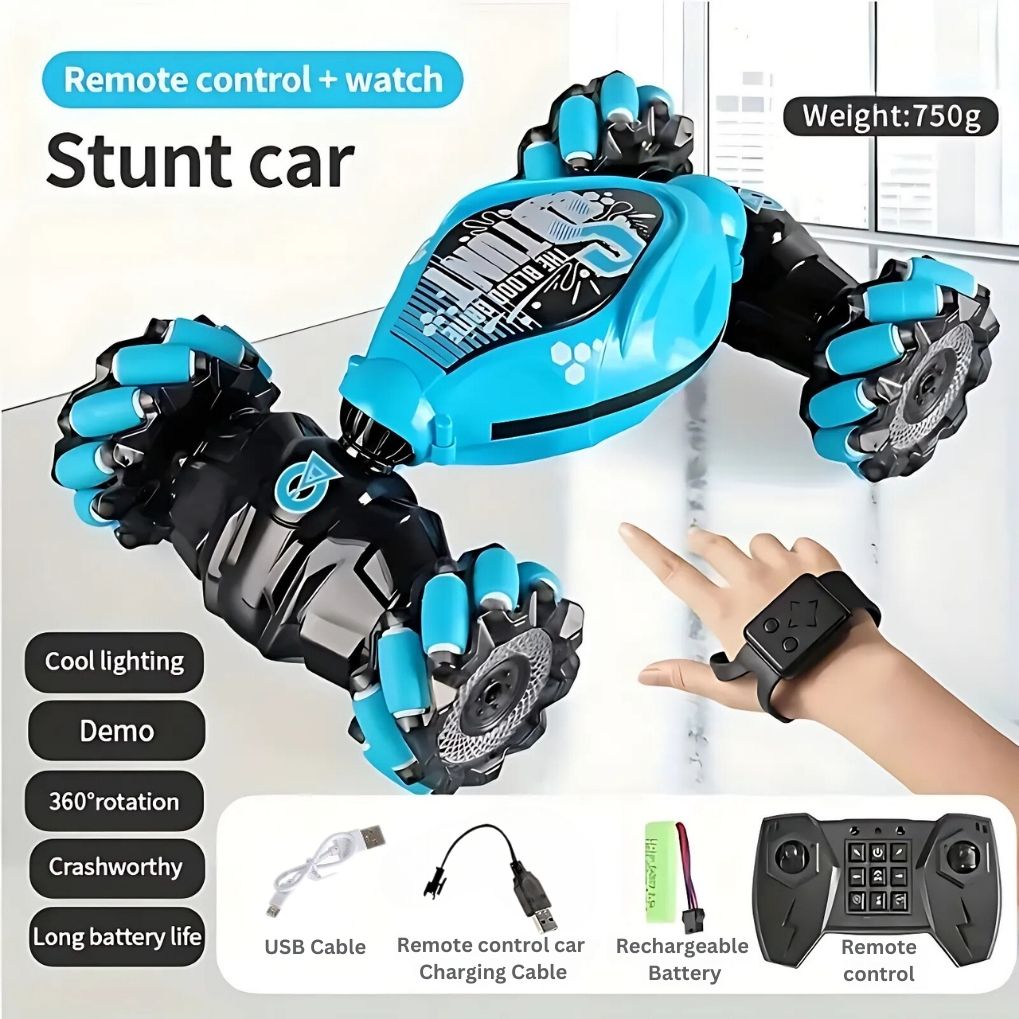 Gesture Sensing Car (Includes Gesture Watch + Remote Control)