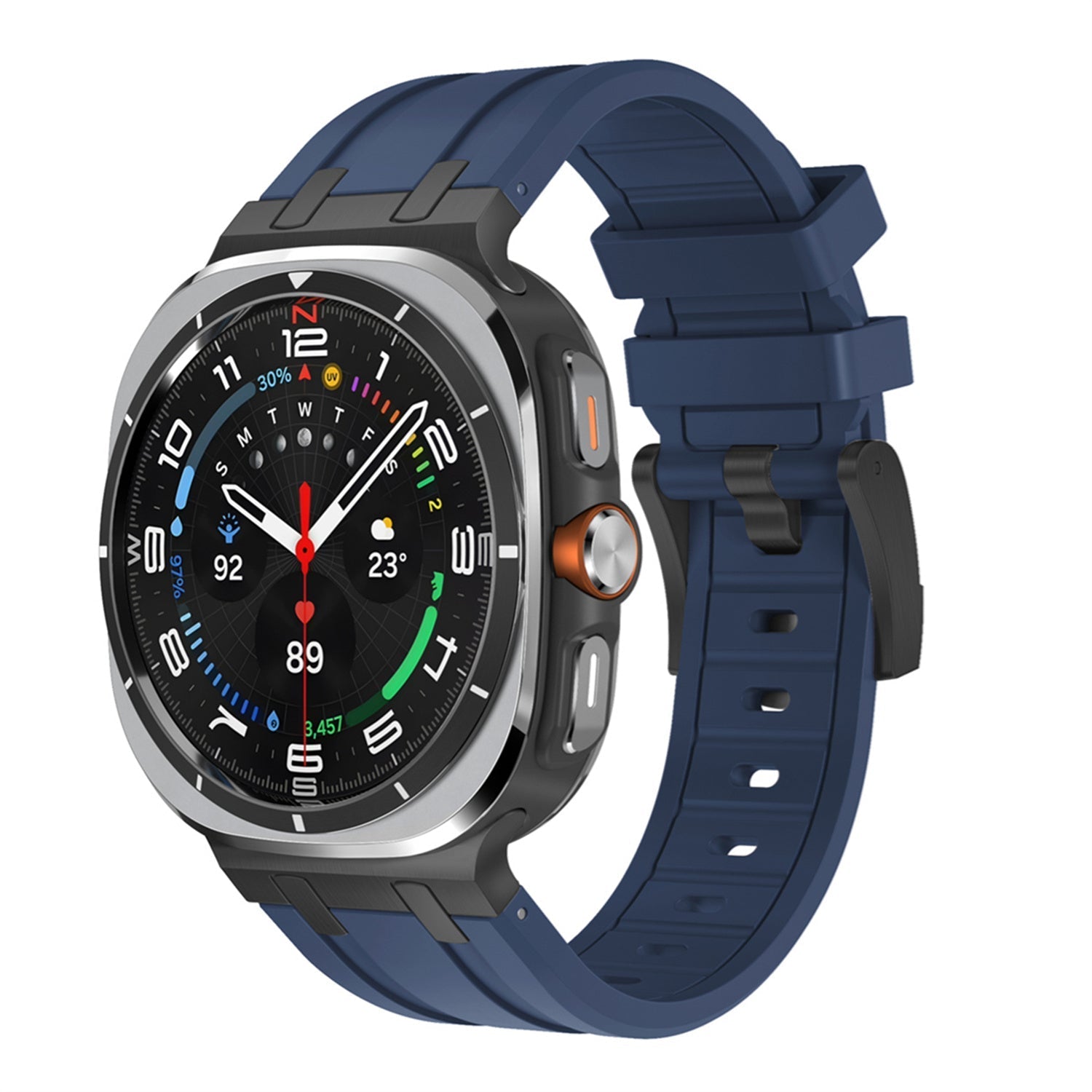 Luxus AP Mod Szilikon Szíj Samsung Watch Ultra-hoz