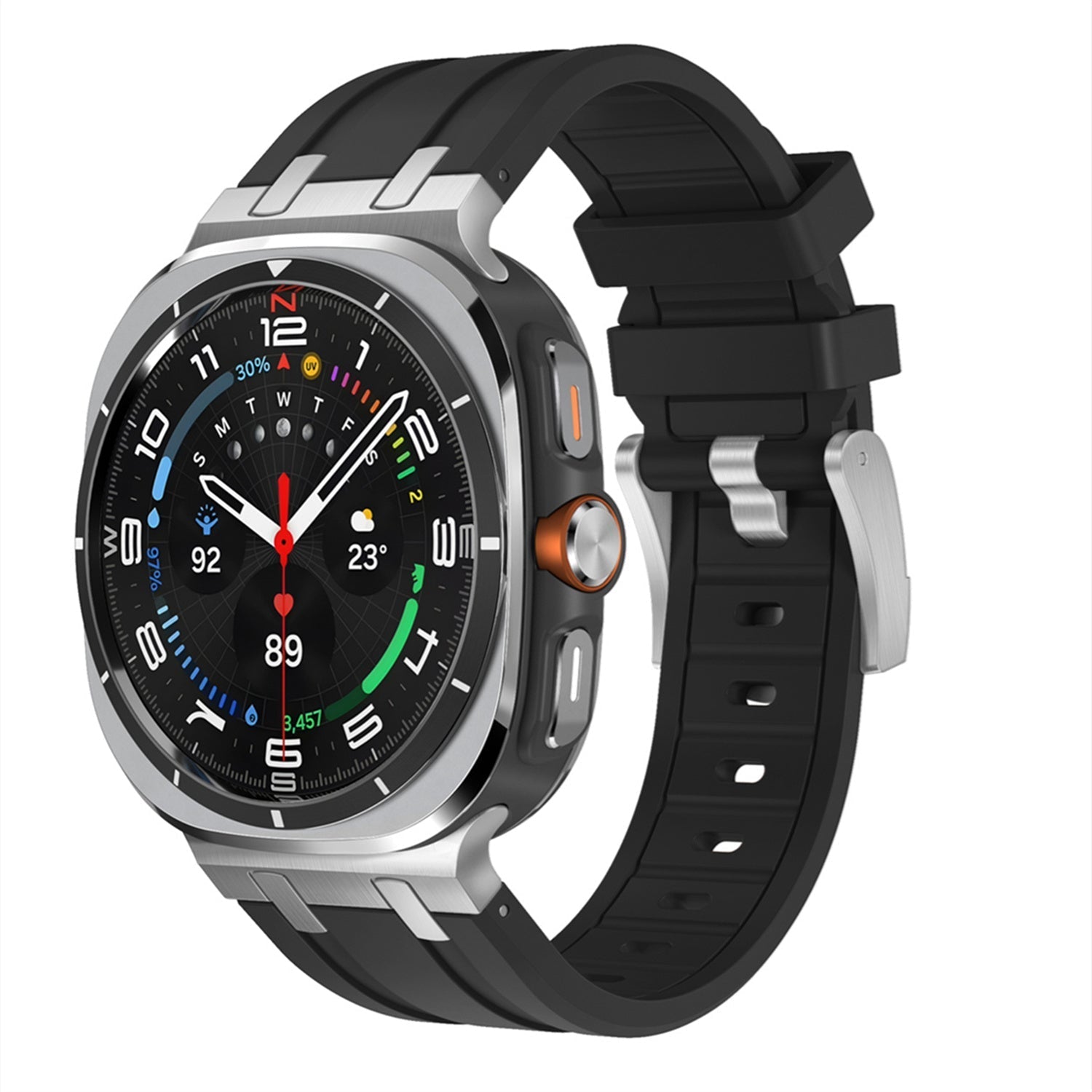 Luxury AP Mod Silicone Band For Samsung Watch Ultra