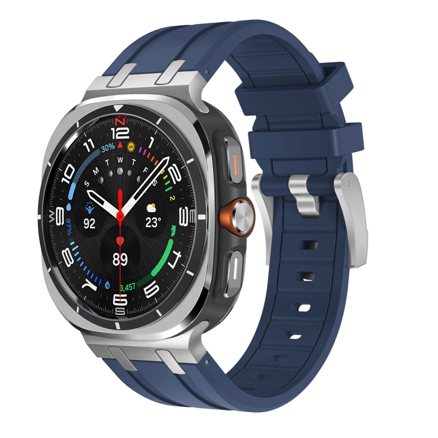 Luxus AP Mod Szilikon Szíj Samsung Watch Ultra-hoz