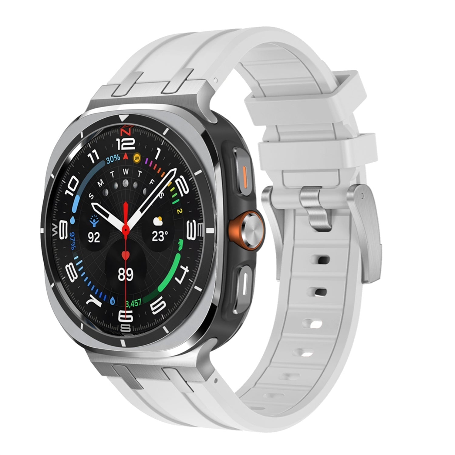 Bracelet en silicone AP de luxe pour Samsung Watch Ultra