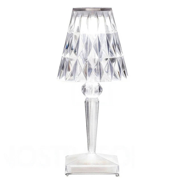 LuminousCrystal - Lampe de table en cristal acrylique