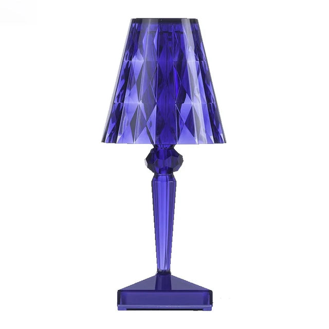 LuminousCrystal - Lampe de table en cristal acrylique