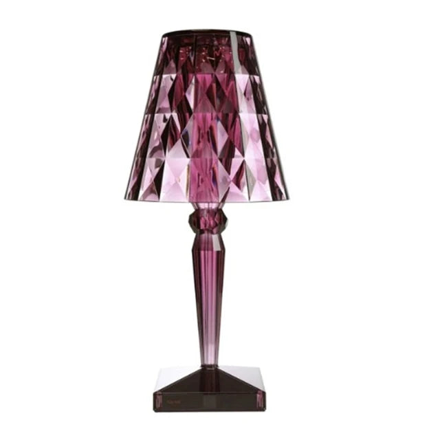 LuminousCrystal - Lampe de table en cristal acrylique