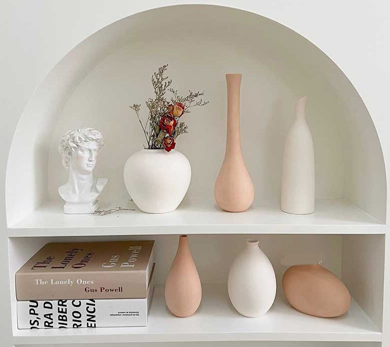 Minimalist Ceramic Boho Vase