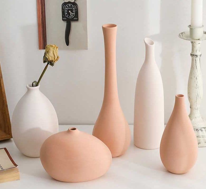 Minimalist Ceramic Boho Vase