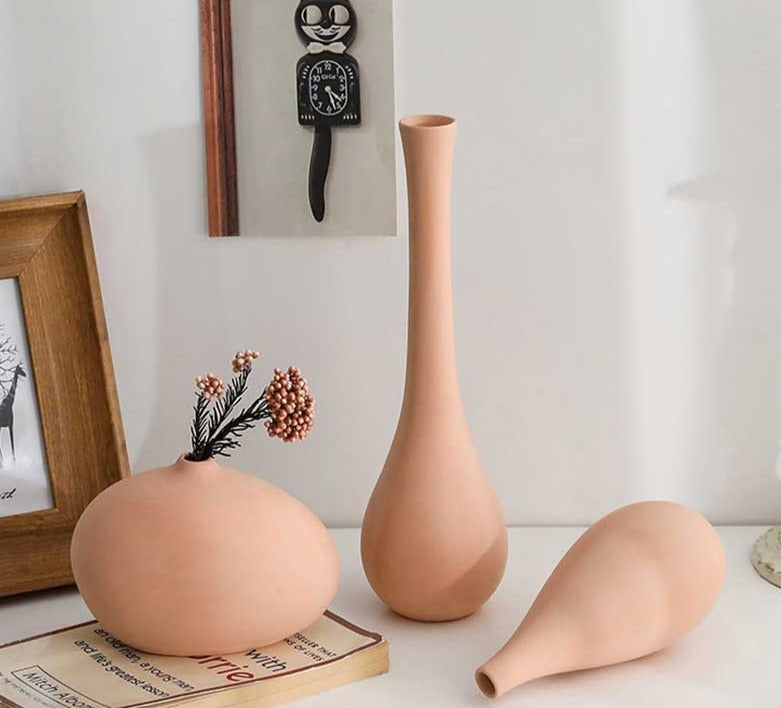 Minimalist Ceramic Boho Vase