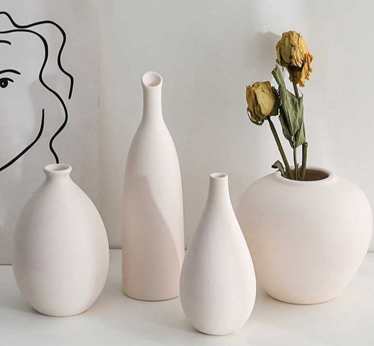 Minimalist Ceramic Boho Vase