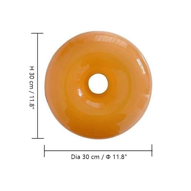 Bauhaus Donut Wandleuchte & Tischlampe