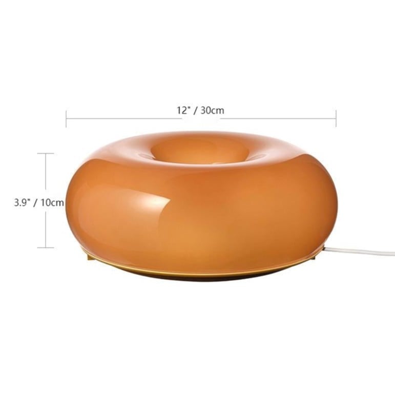 Bauhaus Donut Wandleuchte & Tischlampe