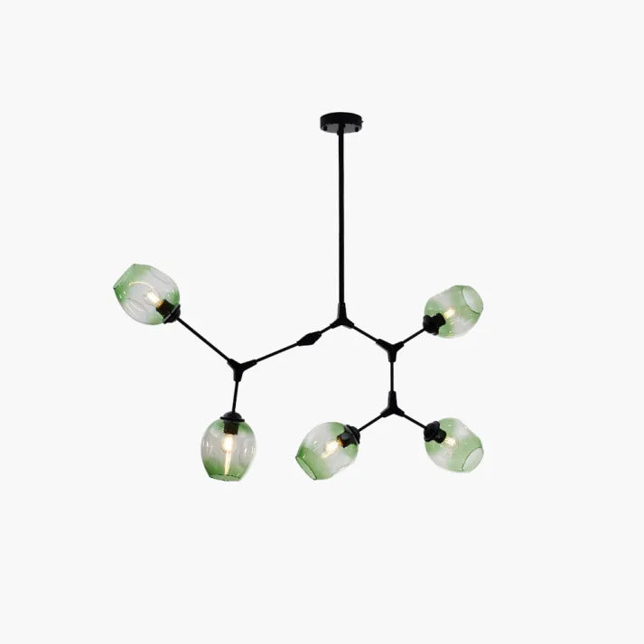 BubbleLight – Lâmpada Pendente Sputnik com Bolhas de Vidro