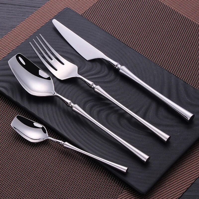 Venedig Silber Besteck Set